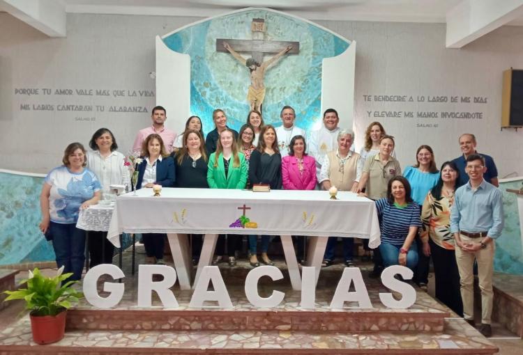 Goya: Mons. Canecín animó a los educadores a 'construir la esperanza' en las aulas
