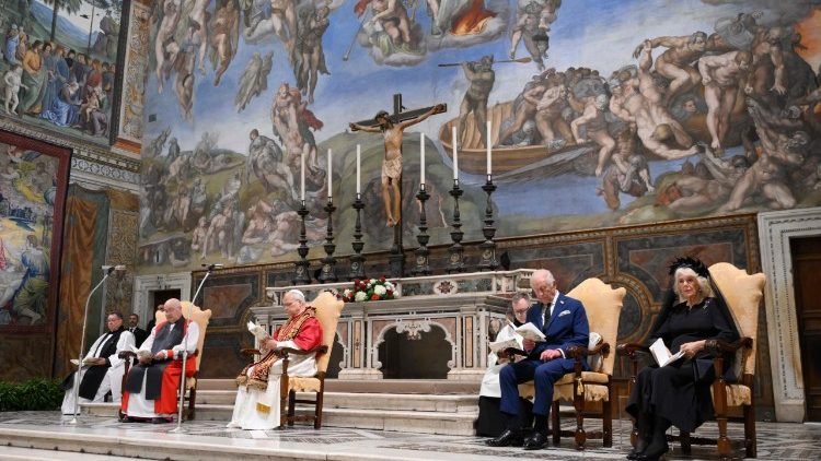 Histórica oración ecuménica de León XIV y los reyes del Reino Unido