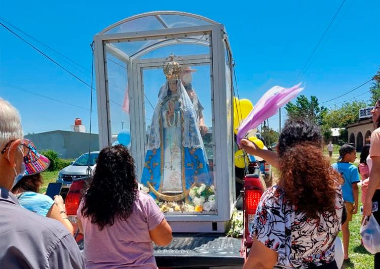 Una imagen peregrina de la Virgen de Itatí visitará Avellaneda-Lanús