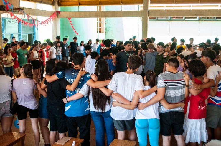 Jóvenes de Oberá participaron del retiro 'Campa Joven'