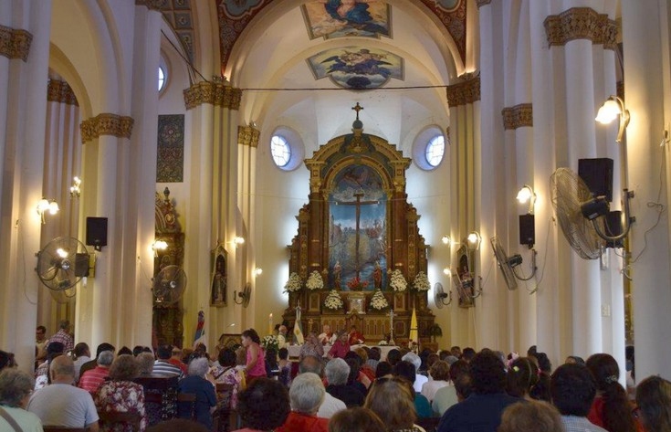 La arquidiócesis de Corrientes celebra la fiesta de la Santísima Cruz de los Milagros