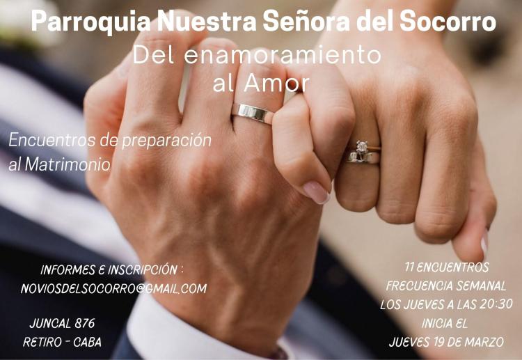 La basílica del Socorro inicia un nuevo ciclo de preparación al matrimonio