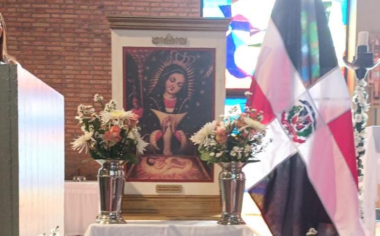 La colectividad dominicana de Buenos Aires celebró a su patrona, la Virgen de la Altagracia