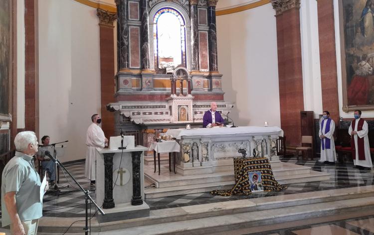 La comunidad salesiana celebró una misa en memoria de Mons. Tirso Blanco