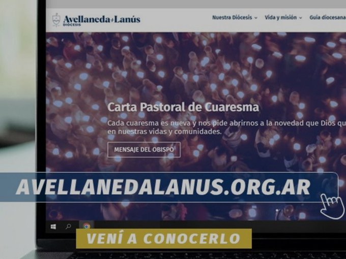 La diócesis de Avellaneda-Lanús presentó su nuevo portal digital