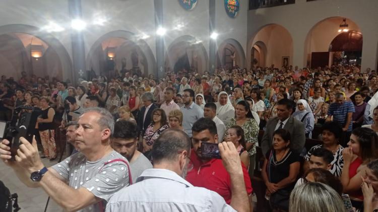 Comenzaron los festejos por la fiesta patronal de la Inmaculada Concepción