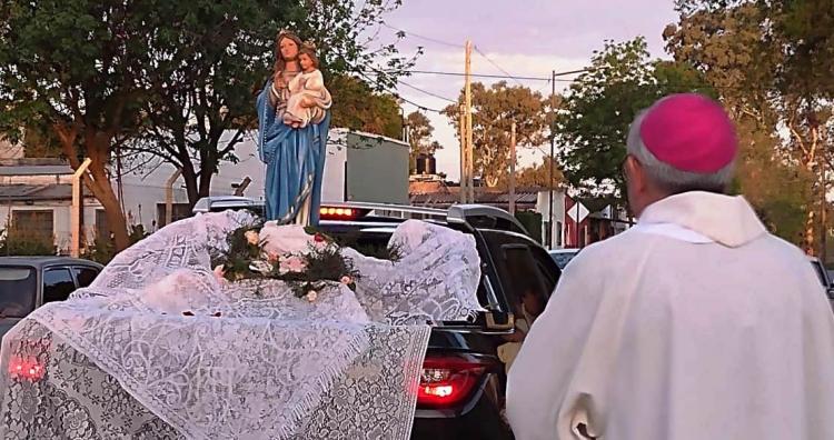 La diócesis de Gualeguaychú celebró a su patrona, la Virgen del Rosario