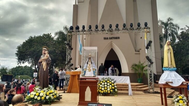 La diócesis de Oberá inició sus fiestas patronales en honor de San Antonio