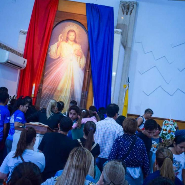 La diócesis de Roque Sáenz Peña celebró la fiesta de la Divina Misericordia