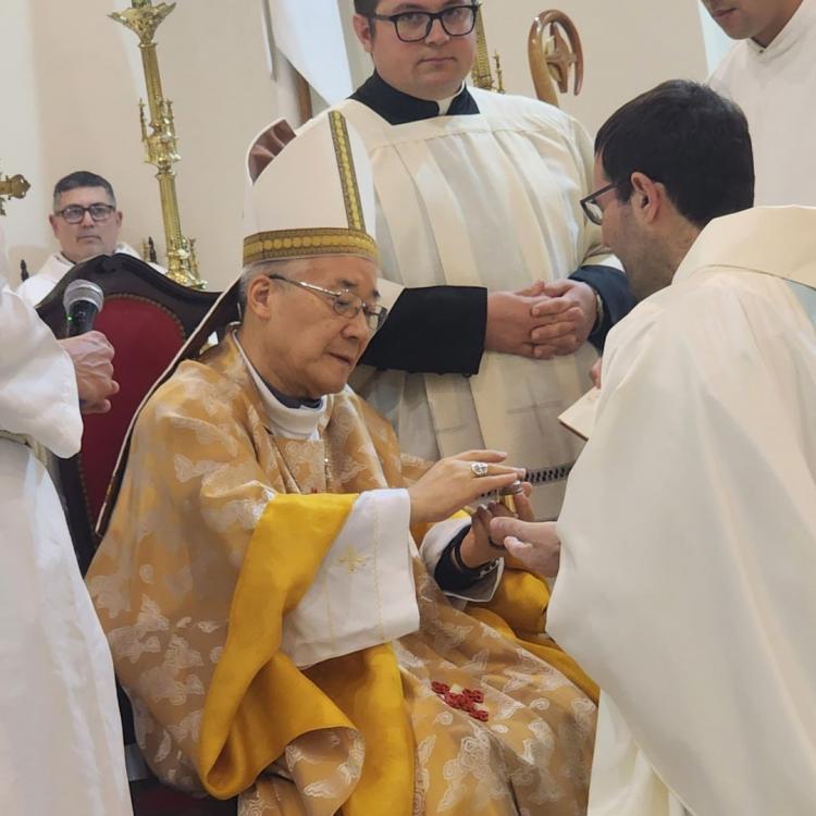 La diócesis de Venado Tuerto celebró la ordenación de un nuevo sacerdote