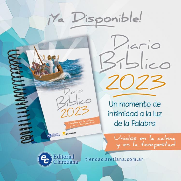 Editorial Claretiana promociona el Diario Bíblico 2023