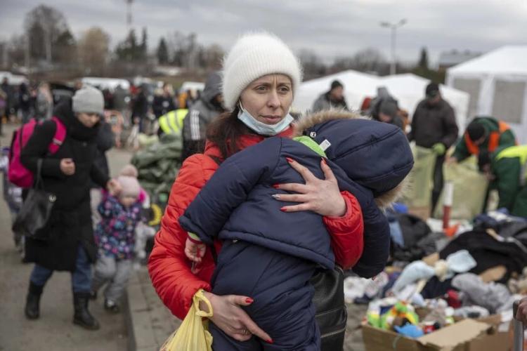 La guerra en Ucrania: Mayor movimiento de refugiados desde de la Segunda Guerra