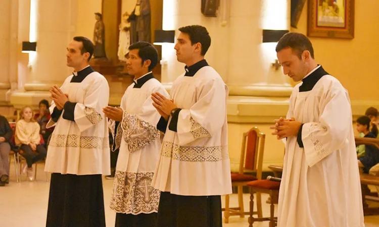 La Iglesia en San Rafael celebró las nuevas vocaciones sacerdotales