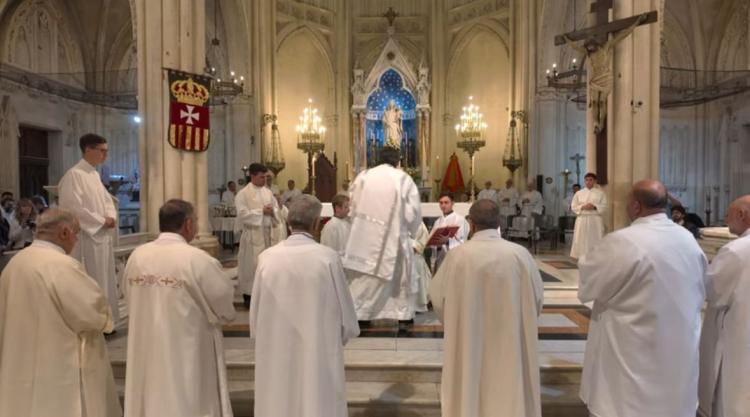 Mercedes-Luján celebró la ordenación de nueve diáconos permanentes