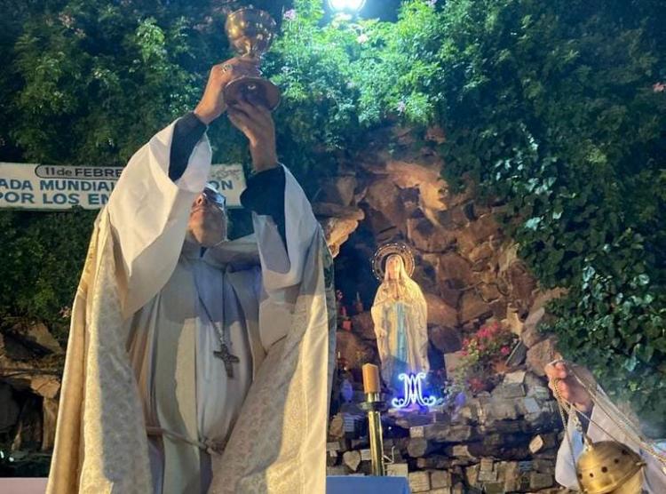La Iglesia marplatense celebró la Fiesta de Nuestra Señora de Lourdes