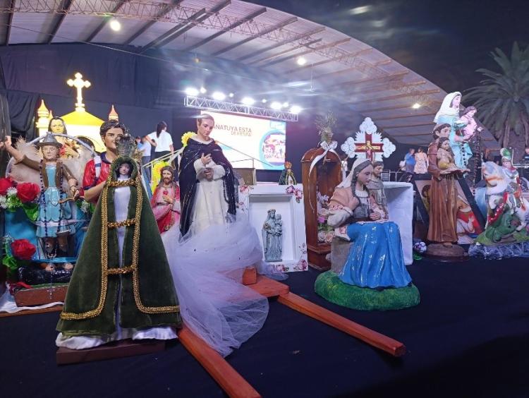 Añatuya: La Marcha de los Santos abrió el Festival Santiagueño de la Tradición