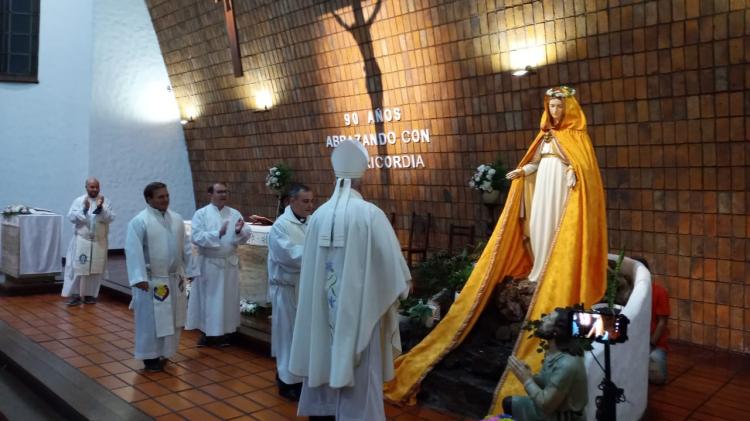 La parroquia Nuestra Señora de la Misericordia celebró sus 90 años