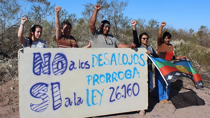 La Pastoral Aborigen repudia proyecto de derogación de la Ley 26.160