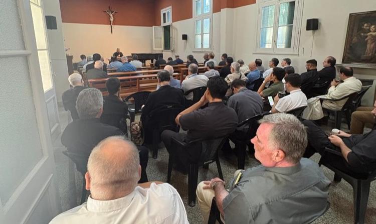 La Plata: el clero arquidiocesano participó de un retiro de Cuaresma