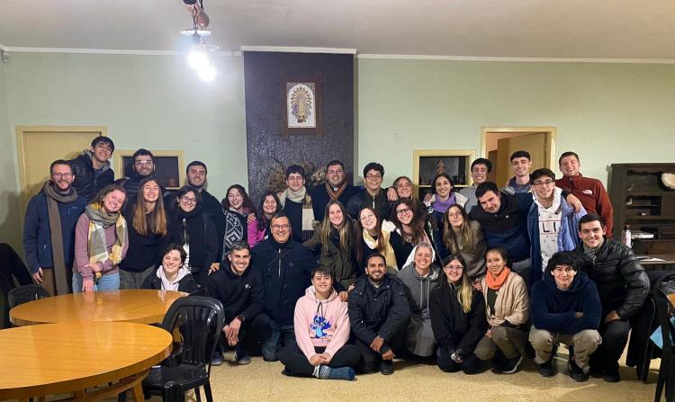 La Plata: jóvenes dirigentes participaron de un retiro de Pentecostés