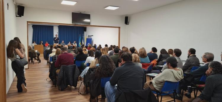 Mons. Carrara participó de un conversatorio por los diez años de Laudato si' Mons. Carrara participó de un conversatorio por los diez años de Laudato si'