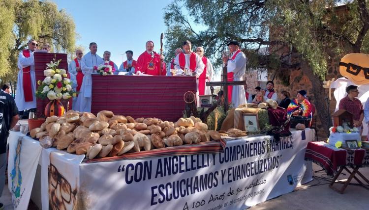 La Rioja: recordación del beato Enrique Angelelli en el lugar donde fue martirizado