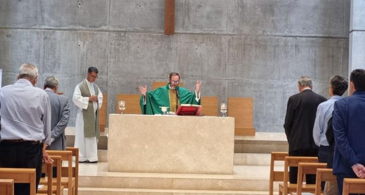 La UCA celebró una misa por la salud del Papa en el Campus Puerto Madero