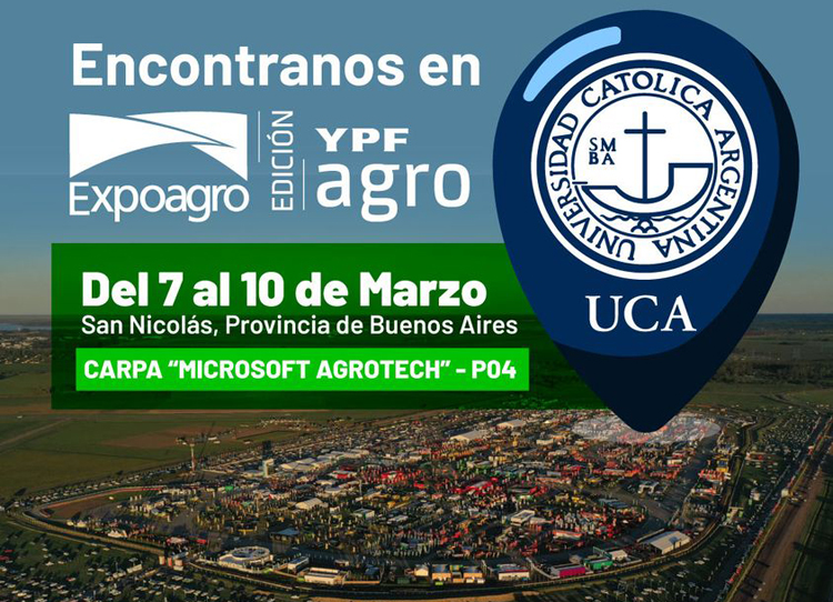 La UCA participará de la edición Expoagro 2023 en San Nicolás