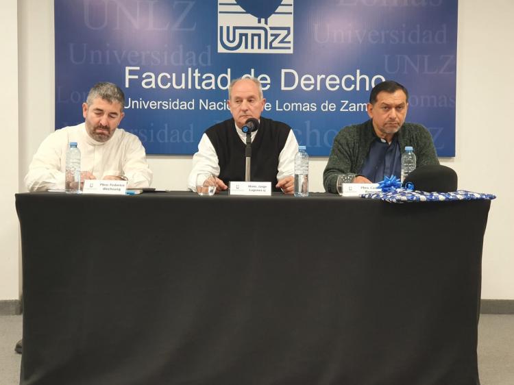 La Universidad de Lomas realizó el conversatorio "Fratelli Tutti y derechos humanos"