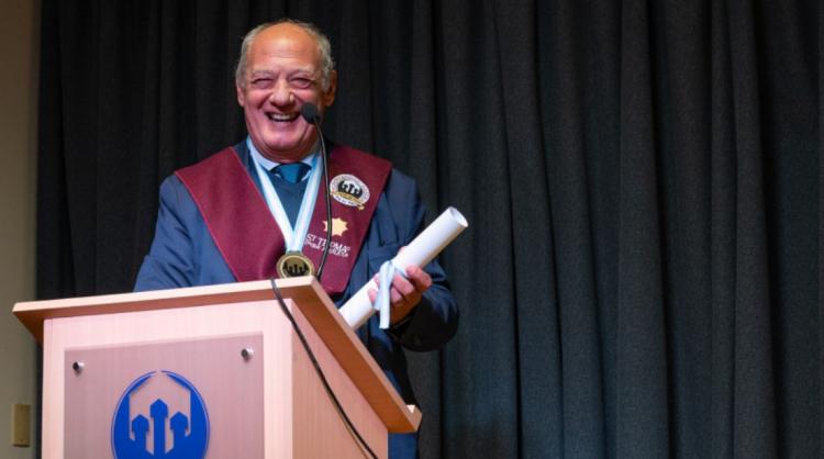 La Universidad Fasta le otorgó el doctorado "honoris causa" a José María del Corral