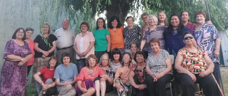 Las cristíferas tuvieron su encuentro de verano y retiro en Azul