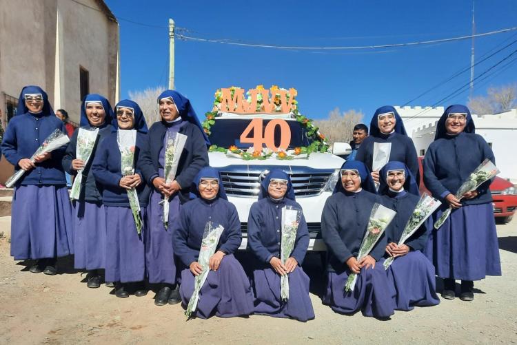 Las Madres de Jesús Verbo y Víctima cumplen 40 años de misión y servicio en Salta