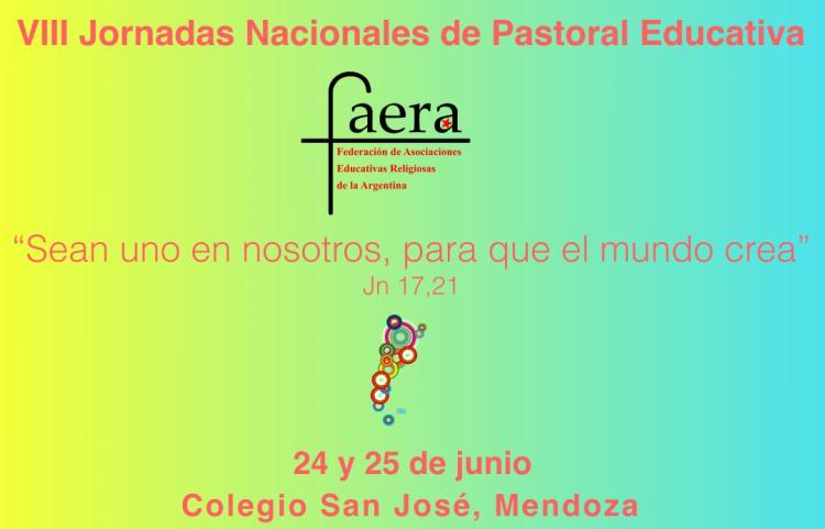 Las VIII Jornadas Nacionales de Pastoral Educativa llegan a Mendoza