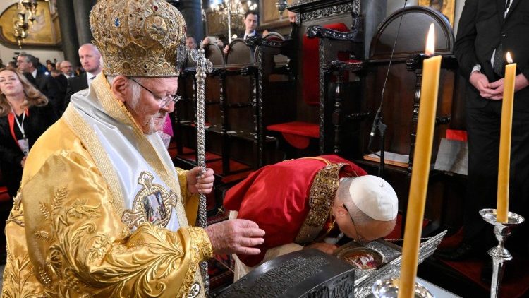 León XIV a los ortodoxos: 'No debemos retroceder en el compromiso por la unidad'