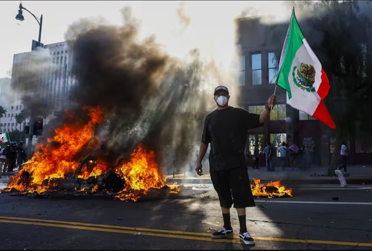 Los Ángeles: El arzobispo pidió 'moderación y calma' tras los disturbios Los Ángeles: El arzobispo pidió 'moderación y calma' tras los disturbios