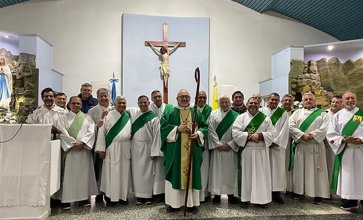 Los diáconos permanentes de Gualeguaychú vivieron su Jubileo Los diáconos permanentes de Gualeguaychú vivieron su Jubileo