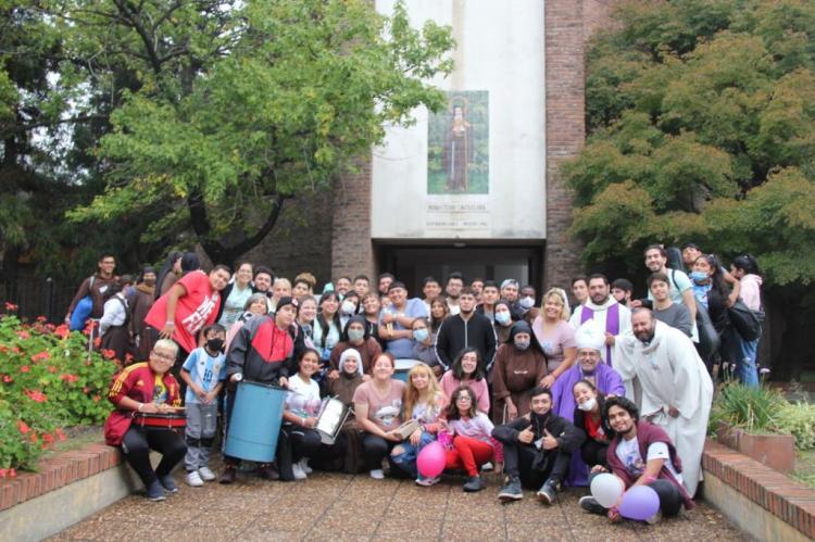 Los jóvenes de Merlo-Moreno tuvieron su Asamblea Diocesana