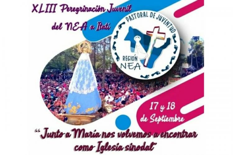 Los jóvenes del NEA vuelven a Itatí en su 43ª Peregrinación