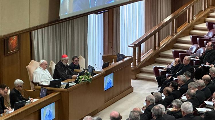 Los obispos españoles analizan con el Papa la situación de los seminarios