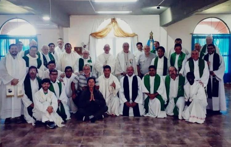 Los sacerdotes de Resistencia tuvieron su retiro anual del clero