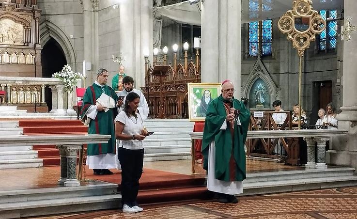 Mar del Plata: celebran una misa de envío a la Amazonia peruana