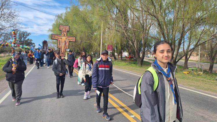Más de 400 jóvenes participaron de la 36ª Peregrinación Diocesana en San Francisco