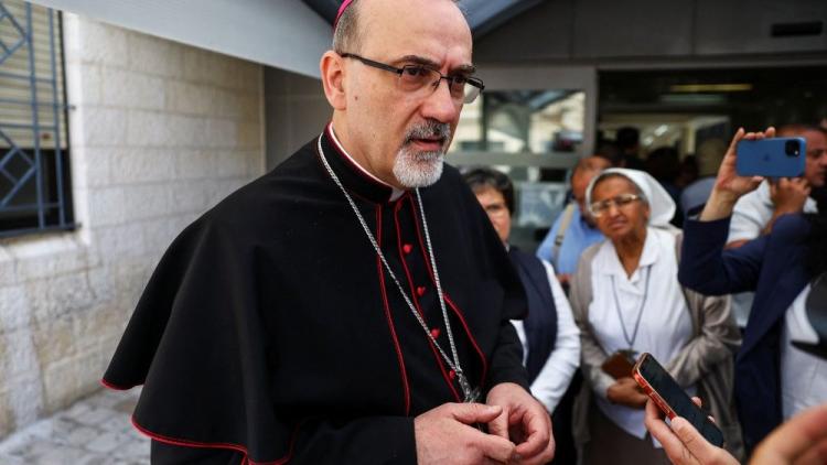 "Mayo, un mes de sangre en Tierra Santa", aseguró el patriarca latino de Jerusalén
