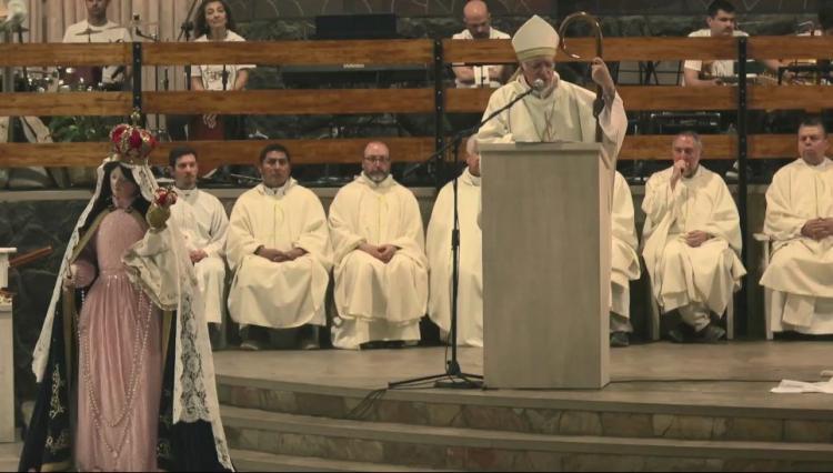 Mendoza celebró la fiesta diocesana en honor a Nuestra Señora del Rosario