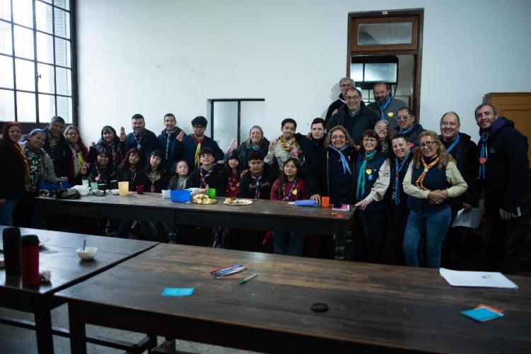 Merlo-Moreno: se celebró el primer taller para scouts católicos Merlo-Moreno: se celebró el primer taller para scouts católicos