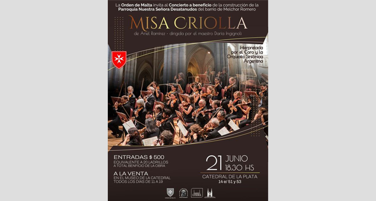 Misa Criolla en la catedral de La Plata