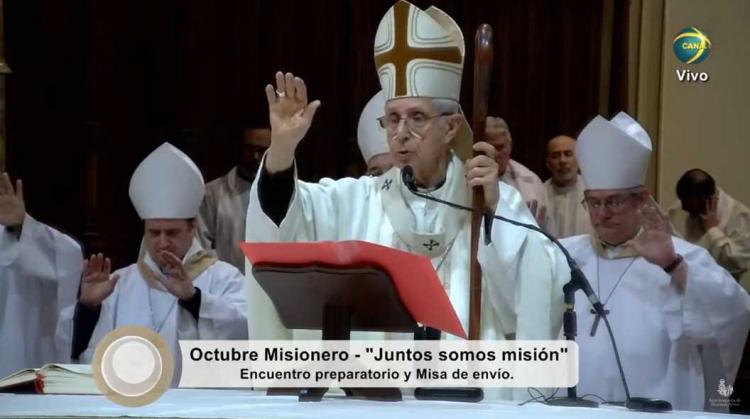 Misa de envío para el Octubre Misionero: "Juntos somos misión"