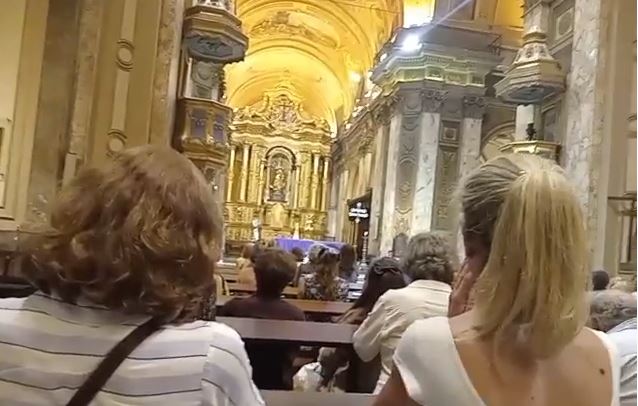 Misa y Rosario por la Vida en la catedral de Buenos Aires