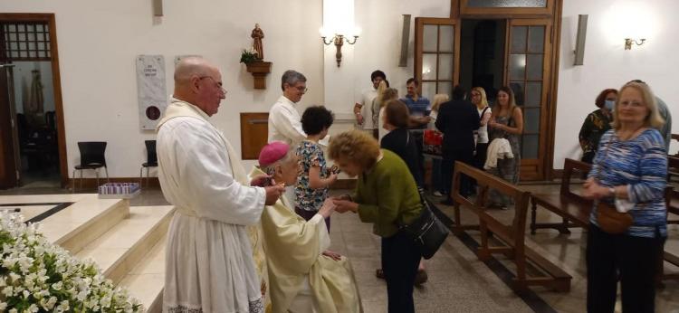 Mons. Aguer celebró medio siglo de vida sacerdotal