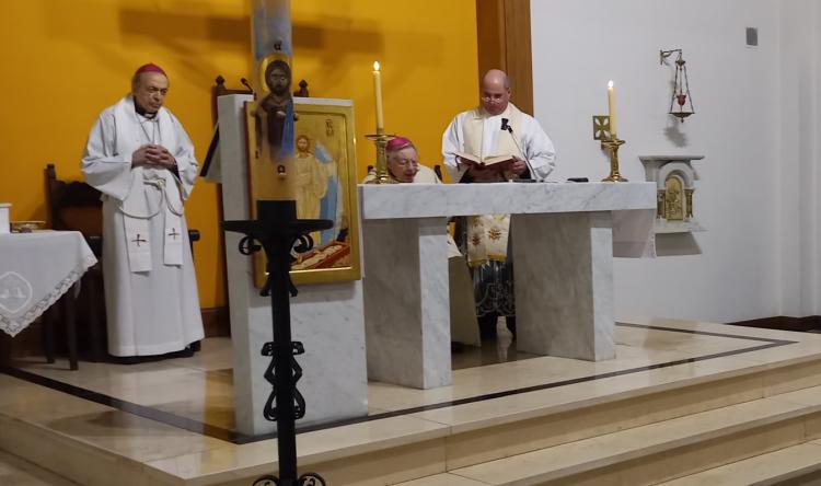 Mons. Aguer celebró sus 80 años en un templo porteño